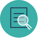 Magnifying glass icon