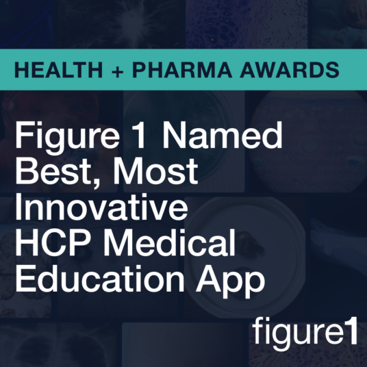 Figure 1 Named Best, Most Innovative HCP Medical Education App