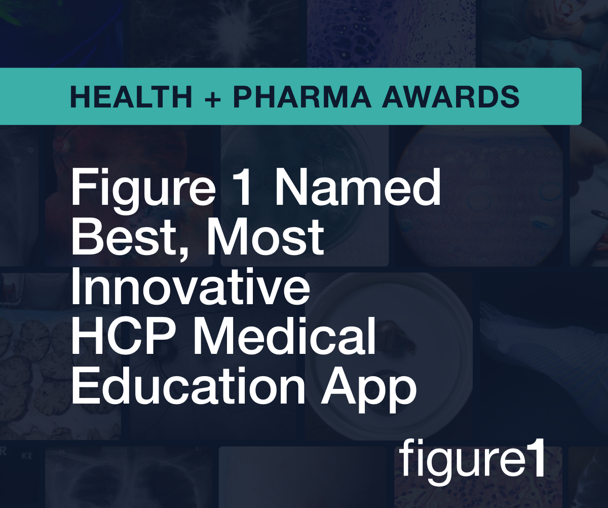 Figure 1 Named Best, Most Innovative HCP Medical Education App Figure 1